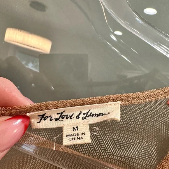 For Love & Lemons - Size Medium - Worn Once for photoshoot only - Mini dress - Picture 2 of 3